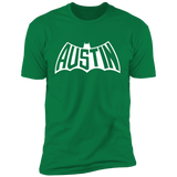 Austin Bat Mens T (White Imprint)