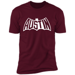 Austin Bat Mens T (White Imprint)