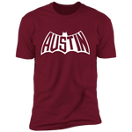 Austin Bat Mens T (White Imprint)